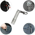 thumbnail image 4 of EverBrite Mini LED Flashlight, High Lumen Keychain EDC Flashlight, 1 AAA Battery(include), Silver, 4 of 8