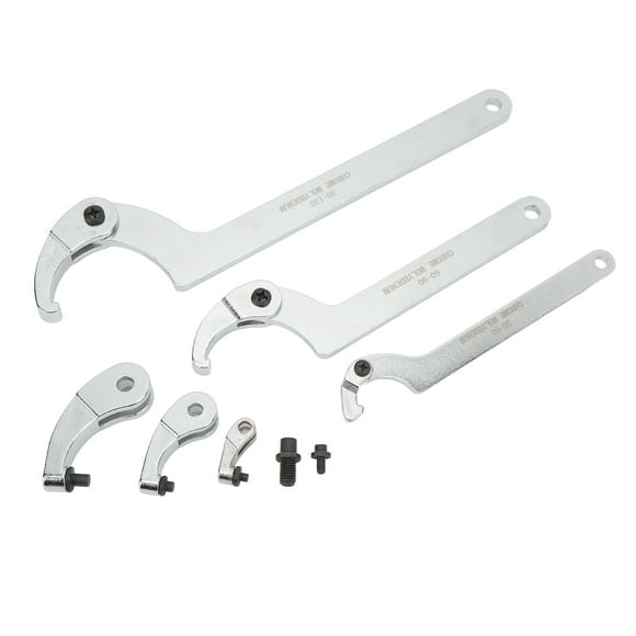 C JUEGO DE LLAVE DE GANCHO C, Long Life Hook Ajustable Pon Llave