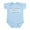 Sky Blue, variant on CafePress - My Grandpa Thinks I'm Awesome! Infant Bodysuit - Baby Light Bodysuit, Size Newborn - 24 Months