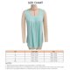 thumbnail image 3 of Camiseta sin mangas para mujer chaleco sin mangas de verano plisado frontal transpirable de color puro con dobladillo curvo para citas ANGGREK  Otros, 3 of 3