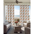 thumbnail image 6 of Easter Blackout Curtains for Bedroom Living Room Darkening Curtains 84 Inch Length 2 Panels Set Burnt Orange Carrots Modern Art Window Curtain Insulated Window Treatment Grommet Drapes 52"x84", 6 of 9