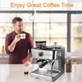 thumbnail image 6 of Semi-Automatic Espresso Machine, 20 Bar Coffee Maker with 30 Grinding Setting, Espresso Maker with Grinder, 6 of 7