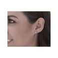thumbnail image 3 of 1/2 ct TDW Diamond 3-Prong Martni Studs, 3 of 3