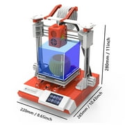EasyThreed K6 3D Printer for Kids and Beginners, Desktop FDM 3D Printer with 2.4'' Touchscreen Control, 10m PLA Filament, Quick Assembly, Print Size 3.94x3.94x3.94in