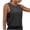 10# Dark Gray, variant on Athletic Tank Tops Women Quick Dry Sleeveless Workout Cropped Blouse Loose fit Sport Yoga Running Gym Basic Shirts 10# Black 2XL