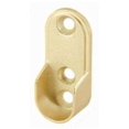 thumbnail image 6 of Phillco Closet Rod Aluminum Brass Oval 18 in Screw Mount, 6 of 7