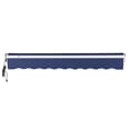 thumbnail image 6 of Awntech 10' x 8' Maui Left Motor Left Motorized Patio Retractable Awning, Navy, 6 of 6
