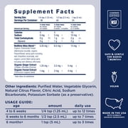 Mommys Bliss Gripe Water Night Time Dietary Supplement with Chamomile and Lemon Balm, 1 Month+, 4 fl oz