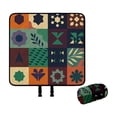 thumbnail image 2 of AuroraX Beach Blanket Waterproof Foldable Sand Proof Outdoor Picnic Blankets Boho Space-Saving Summer Picnic Essentials, 2 of 6