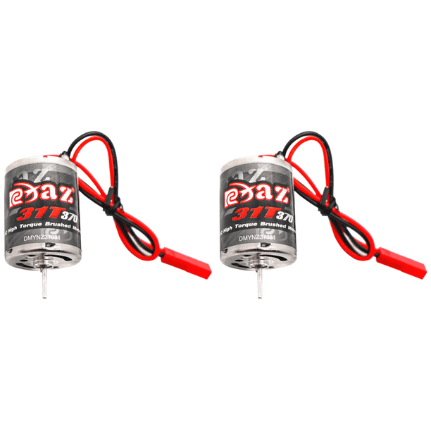 1pc 31T 370 Cepillado DC para 1/10 1/12 1/14 1/16 1/24 RC Modelo Trepador