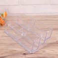 thumbnail image 1 of OULII Acrylic Card Display Holder Business Holder Multiple Slots Transparent Stylish Design 1Set, 1 of 6