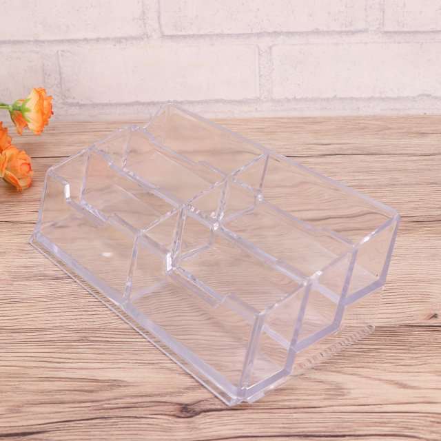 OULII Acrylic Card Display Holder Business Holder Multiple Slots Transparent Stylish Design 1Set