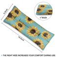 thumbnail image 4 of Sunflower and Butterfly Seatbelt Pillow Post-Surgery Recovery Cushion for Mastectomy & Heart Surgery Boho Aesthetic Floral Design, 4 of 6