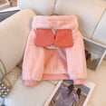 thumbnail image 4 of Darzheoy Girls Open Front Cardigan FauxFur Coat Warm Fuzzy Trendy Winter Vintage Parka ShaggyParty Outerwear Jackets Tops, 4 of 7