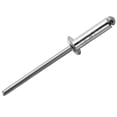 thumbnail image 1 of Rapid Automotive Rivets 4 X 12mm Steel Blister Of 50, 1 of 3