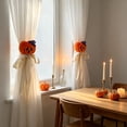 thumbnail image 6 of Miwamany Halloween Curtain Tiebacks 2pc, Polycotton Playful Doll Drape Holdbacks, Spooky Pumpkin Ghost Window Door Home Decor Ornament, 6 of 6