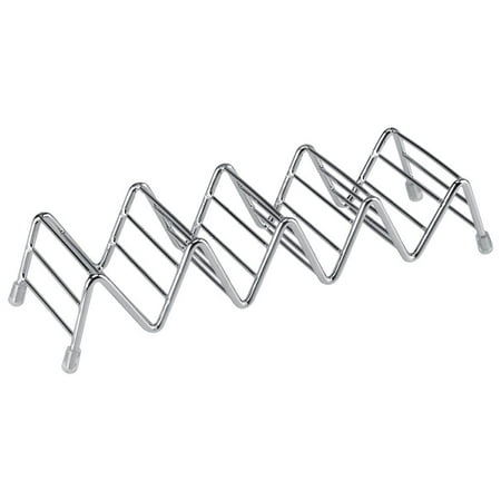Tyco Life - Lv. life Wave Shape Stainless Steel Mexican Taco Holder Display Stand Shell Rack
