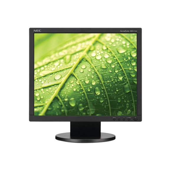 NEC AS173M-BK 7" Value Desktop Monitor with LED Backlighting, Black