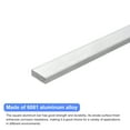 thumbnail image 3 of Uxcell Square Aluminum Flat Bar, 3/8" Thick 1.2" Width 10" Length Square Aluminum Bar For Industrial Building, 3 of 5