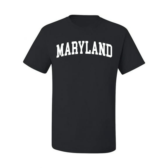 Wild Bobby State of Maryland College Style Men Tee