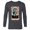 Charcoal Heather, variant on Marvel Tarot Arcana Captain America as the Chariot Card - Long Sleeve T-Shirt for Men - Customized-White
