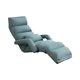thumbnail image 5 of sofá perezoso plegable,Silla de camping ligera Sofá cama con reposabrazos individual,Silla de sofá de piso ajustable Silla de piso Tatami,Sofá cama plegable Azul 175x56x20cm, 5 of 9