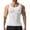 White, variant on Men Compression Shirts Shapewear Vest Body Shaper Abs Abdomen Slim Tank Elastic Top Undershirt for Men