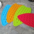 thumbnail image 2 of NIBOLOG Practical Heat-resistant Ironing Pad Elastic Sturdy Silicone Iron Protective Pad for Home, 2 of 8