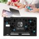 thumbnail image 3 of Rear Back Cover for Switch Game Console Replacement Housing Battery Shell Panel Gaming Equipment AccessoriesBlack and Blue, 3 of 4