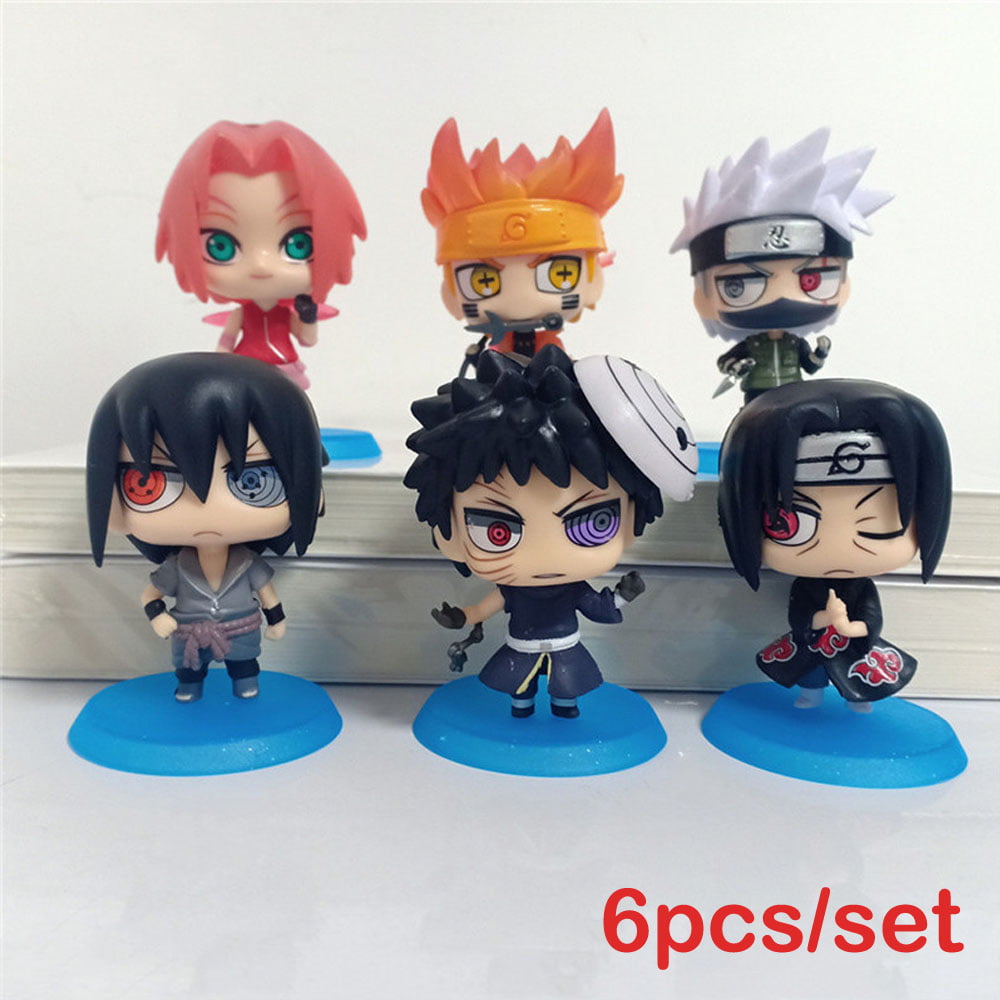 Figures Set of 6Pcs Anime Naruto Shippuden Toy Figure Figurine Doll Series