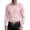 Pink, variant on ZUBKTE Men's Work Shirts Solid-Color Long-Sleeve Button-Down western Shirts with Pockets S-3XL