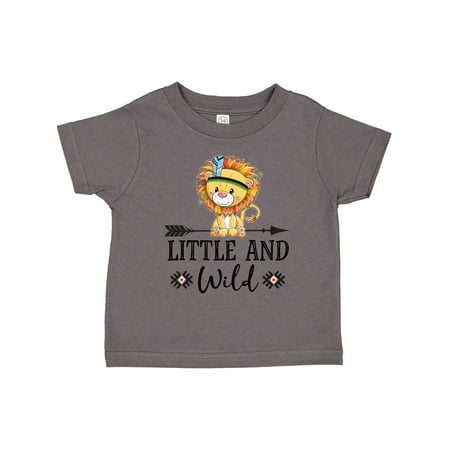 

Inktastic Little and Wild Tribal Lion Gift Toddler Boy or Toddler Girl T-Shirt