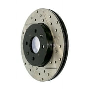 StopTech 127.45035L StopTech Sport Rotors; Drilled And Slotted; Rear Left;9.09 in. Dia.; 1.36 in. Height;