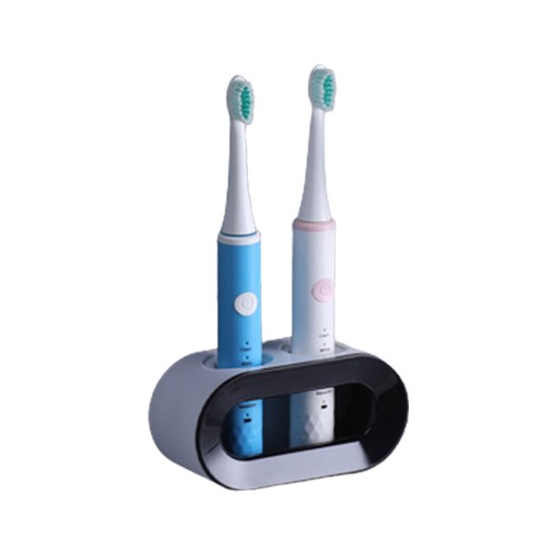 Small Toothbrush Toothpaste Racks Wall Rack with Draining Hole On the