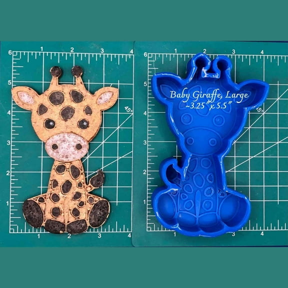 Baby Giraffe - Large - Silicone Freshie Mold