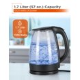 thumbnail image 3 of COMMERCIAL CHEF 1.7L Cordless Glass Kettle, 3 of 4