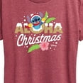 thumbnail image 3 of Lilo & Stitch - Aloha Christmas - Women's Short Sleeve Graphic T-Shirt, 3 of 5