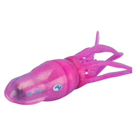 

Electric Bathtime & Swimming Fish Toy Fun Filled Water Play For s LED Lights & Bubbles Pink J