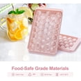 thumbnail image 4 of Round Ice Cube Tray Ice Ball Maker Mold for Freezer Circle Ice Cube Tray Making Sphere Ice Chilling Cocktail Whiskey Tea & Coffee, 4 of 6