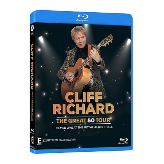 Cliff Richard: The Great 80 Tour (2021) [ Blu-Ray, Reg.A/B/C Import - Australia ]