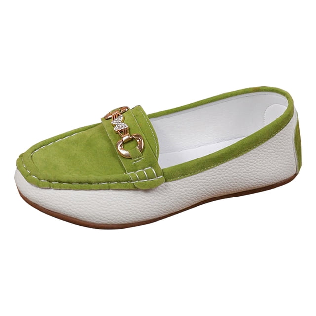 2DXuixsh Women's Rhinestone Slip on Flats Breathable Soft Sole Lightweight Casual Work Shoes Comfortable Non-Slip