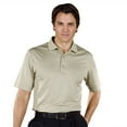 thumbnail image 1 of Monterey Club Men's Pennant Stripe Texture Golf Polo Shirt #1638, 1 of 2