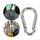thumbnail image 3 of Clip de Mosquetón de material acero Inoxidable, Gancho a de , Clips de Mosquetón de Resistencia para Llaves, Columpio, Camping, Pesca, Send 8 mm de espesor, 3 of 8