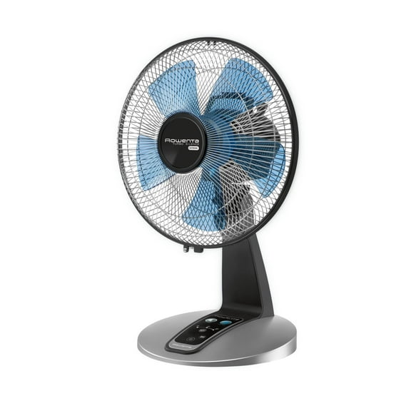 Rowenta Turbo Silence Table Fan with Remote, 12 Inch, Ultra Quiet Fan, Portable, VU2660