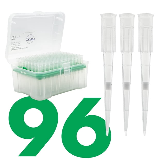 Puntas para pipetas de laboratorio Kashi Scientific 20uL Universal x96