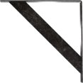 thumbnail image 4 of Ekena Millwork 2"W x 20"D x 20"H Traditional Steel Bracket, Antiqued Silver, 4 of 13