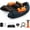 Blue, variant on Matladin Inflatable Fishing Float Tube, Float Tubes for Fishing w/Rod Holder | Fish Ruler | Pump | Carry Bag | Adjustable Straps| Storage Pockets, 350LBS Capacity Fly Fishing Belly Boat