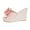 Pink, variant on Utoimkio Platform Sandals for Women Plus Size Women Casual Open Toe Comfy Slippers Beach Casual Slipsole Shoes