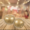 thumbnail image 1 of COMPUKAS 4Ud Manzanas Doradas Artificiales Para Decorar Fiestas Y Uso En Casa, 1 of 7