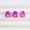 Pink-5x5mm 10pcs, variant on 10x10mm 1pcs Heart Cut Lab Grown Pink Sapphire Loose Stones With Inclusions Inlaid Jewelry Making Created Sapphire